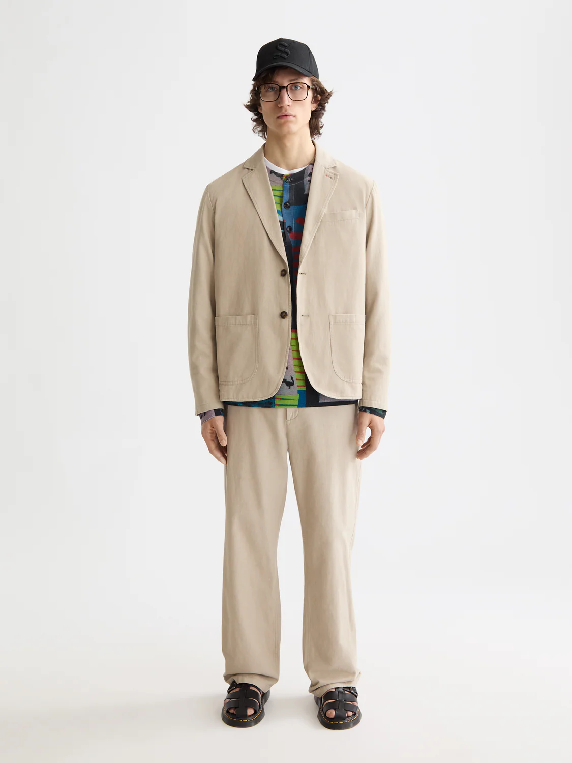 Otis - Relaxed Straight-Fit Cotton Linen Twill Chino