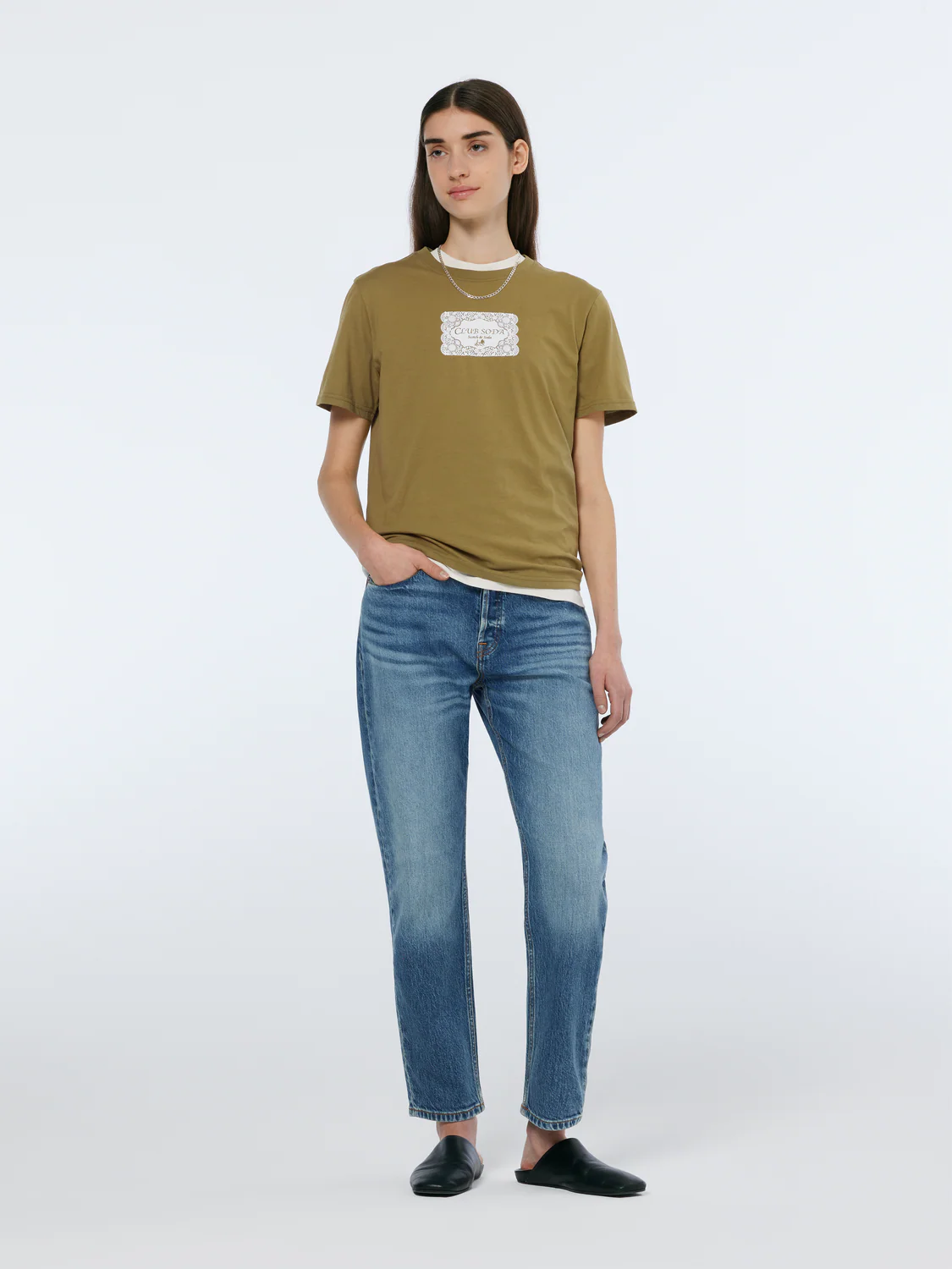 Club Soda Artwork Regular Fit T-Shirt