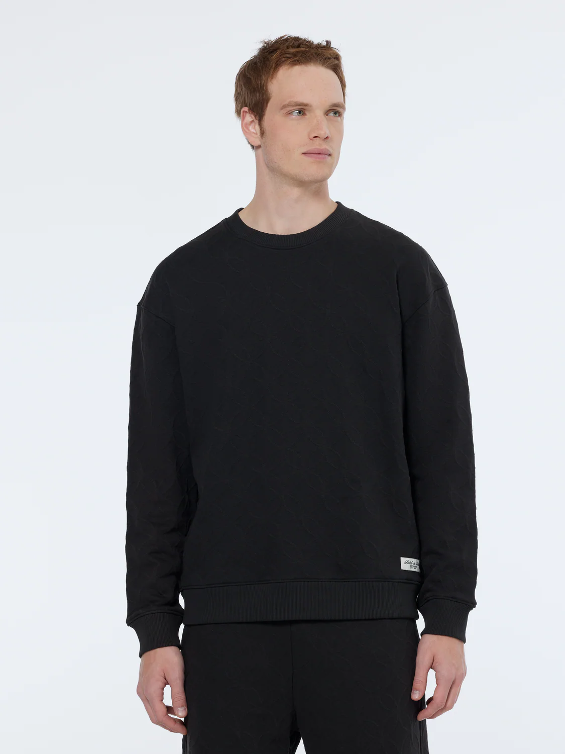 Jacquard Regular Fit Sweatshirt