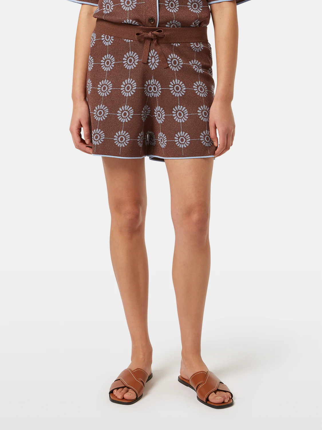 Jacquard Knit Short
