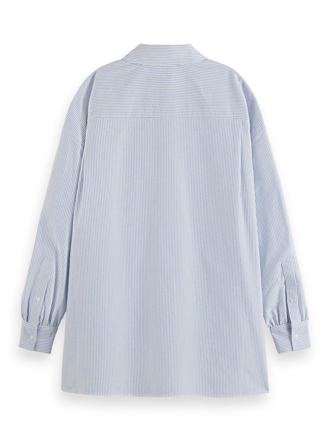 Essentials — Girlfriend Striped Oxford Shirt