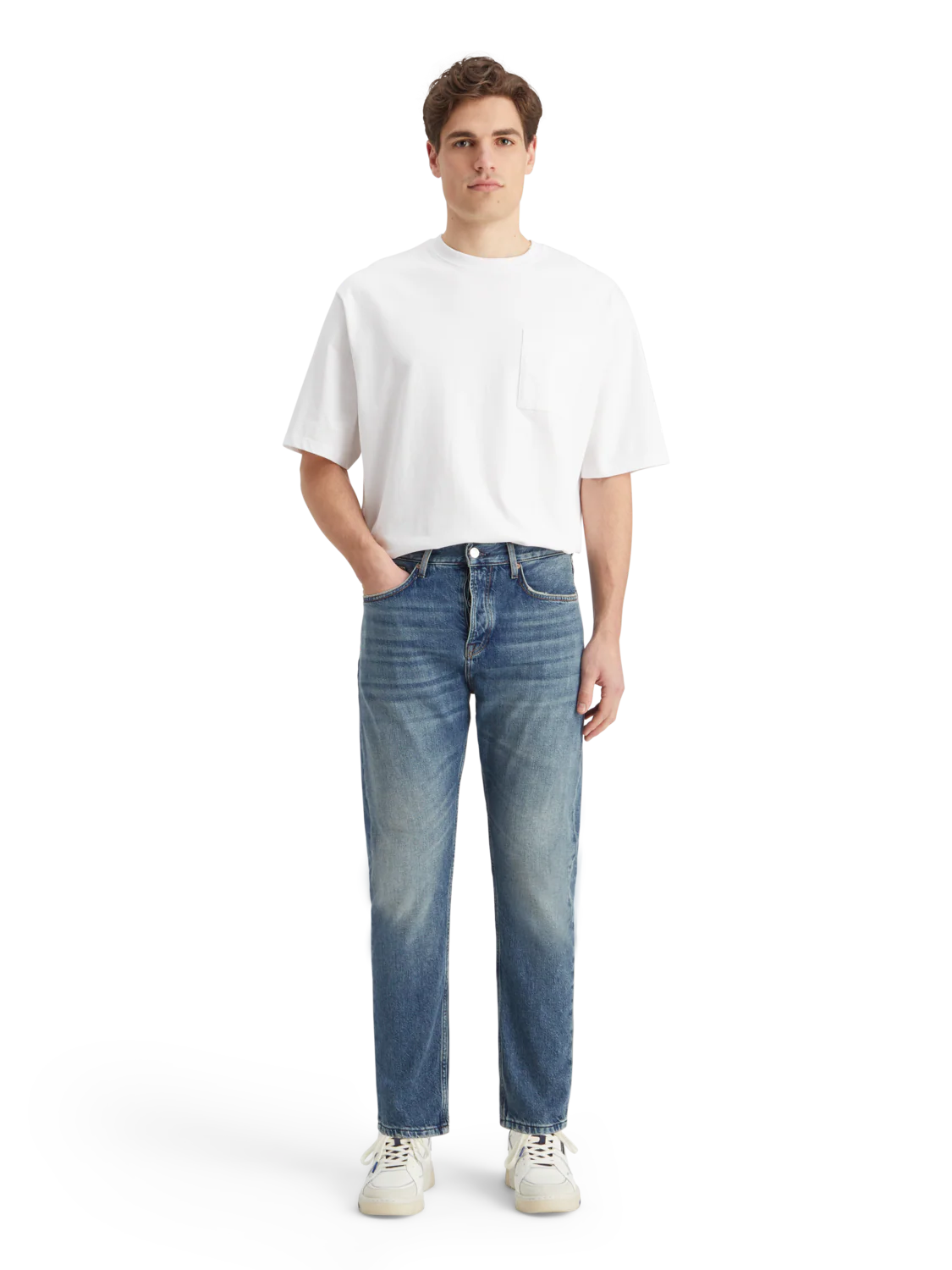 Essentials — Dean Loose Tapered Jean | Blue Nights