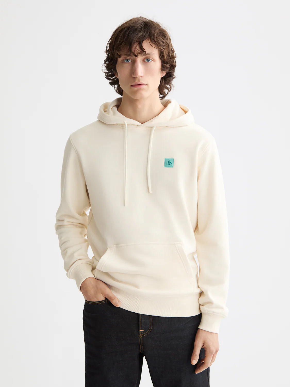 Seasonal Core - Regular-Fit Logo Badge Hoodie