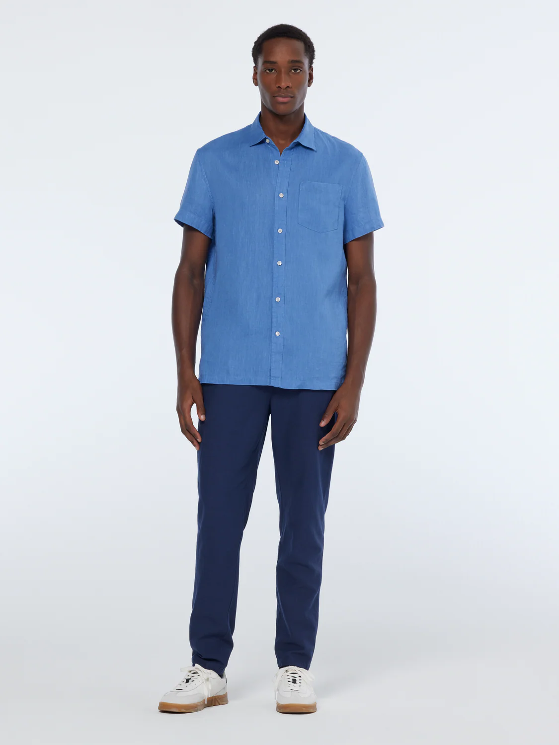 Essentials — Warren Cotton-Linen Twill Jogger