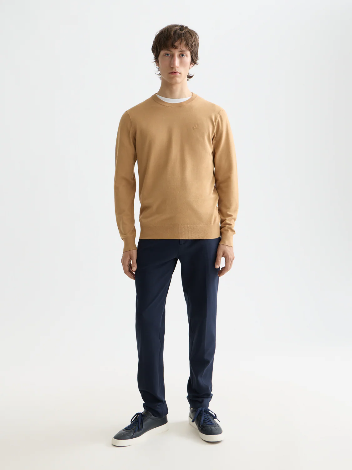 Core Mott Tailored Knitted Yarn Dyed Chino