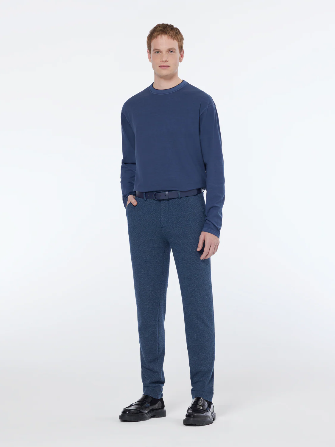 Mott Tailored Jersey Yarn-Dyed Chino