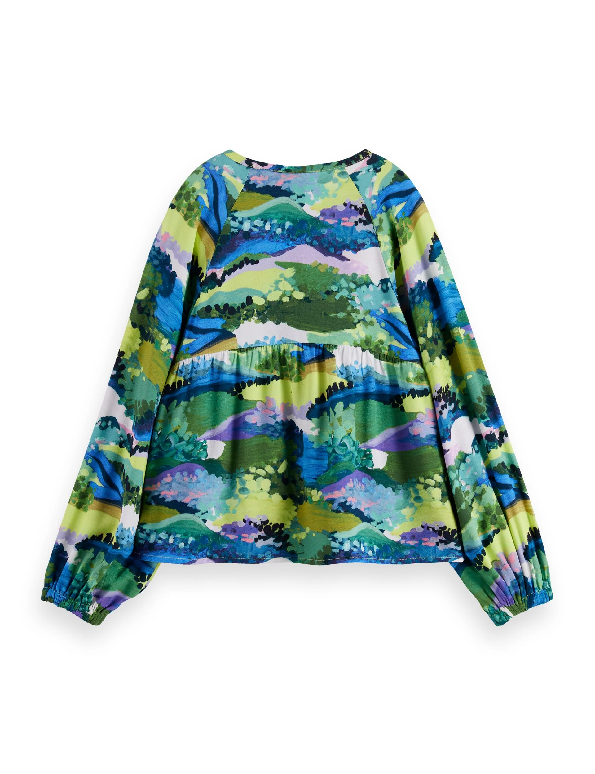 Girls' Printed viscose top