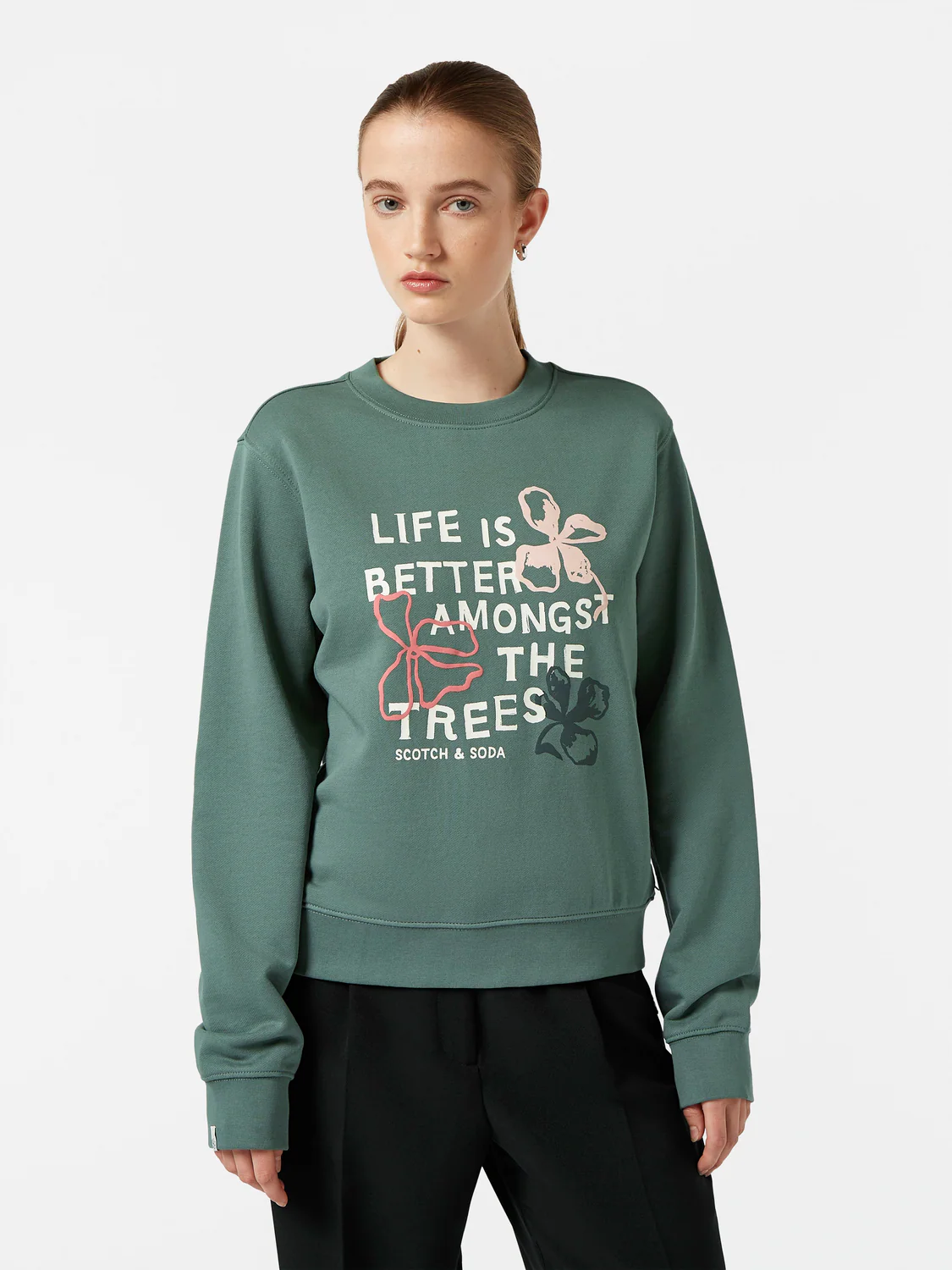 Life is Better Puff Artwork Sweatshirt