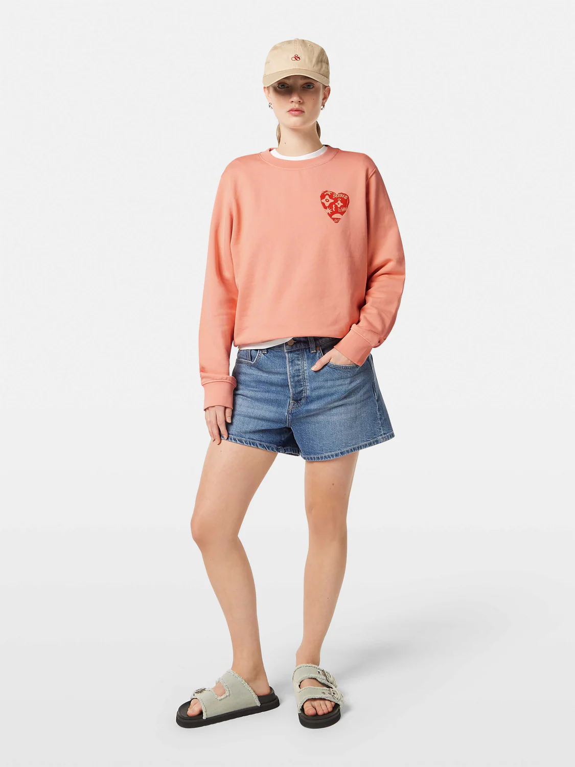 Printed Artwork Regular-Fit Sweatshirt