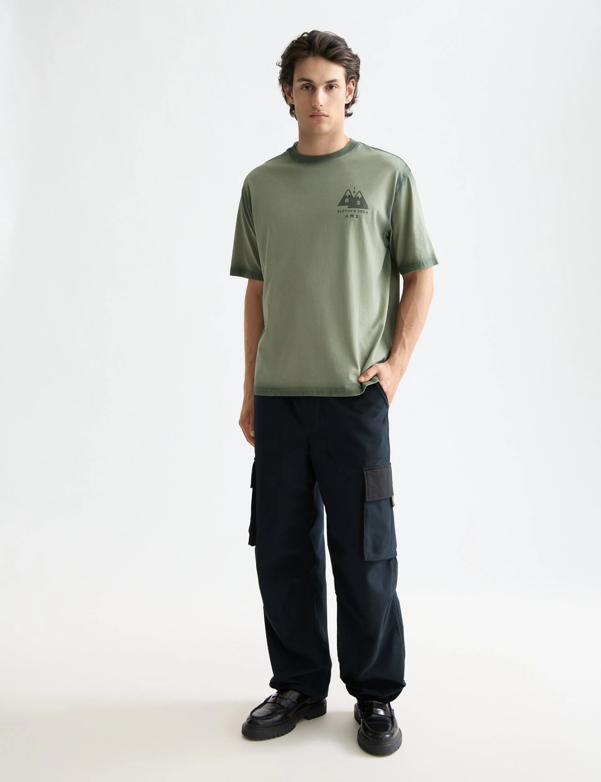 Loose Fit Garment Dye AW T-shirt