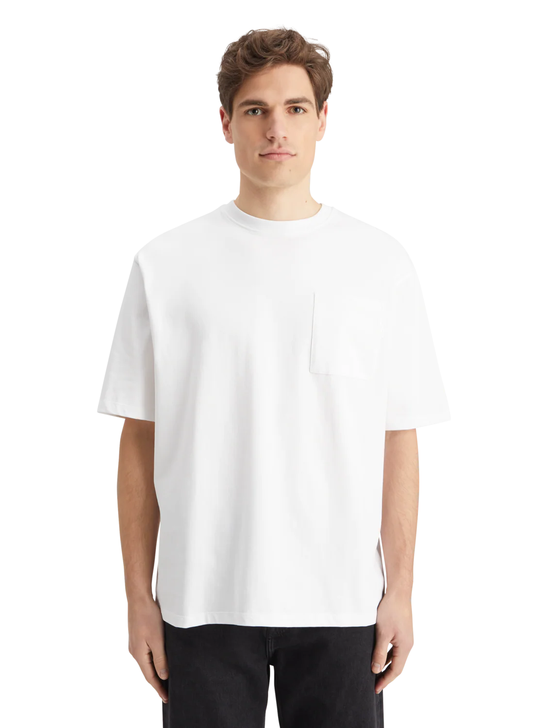 Essentials — Loose-Fit Front Pocket T-Shirt
