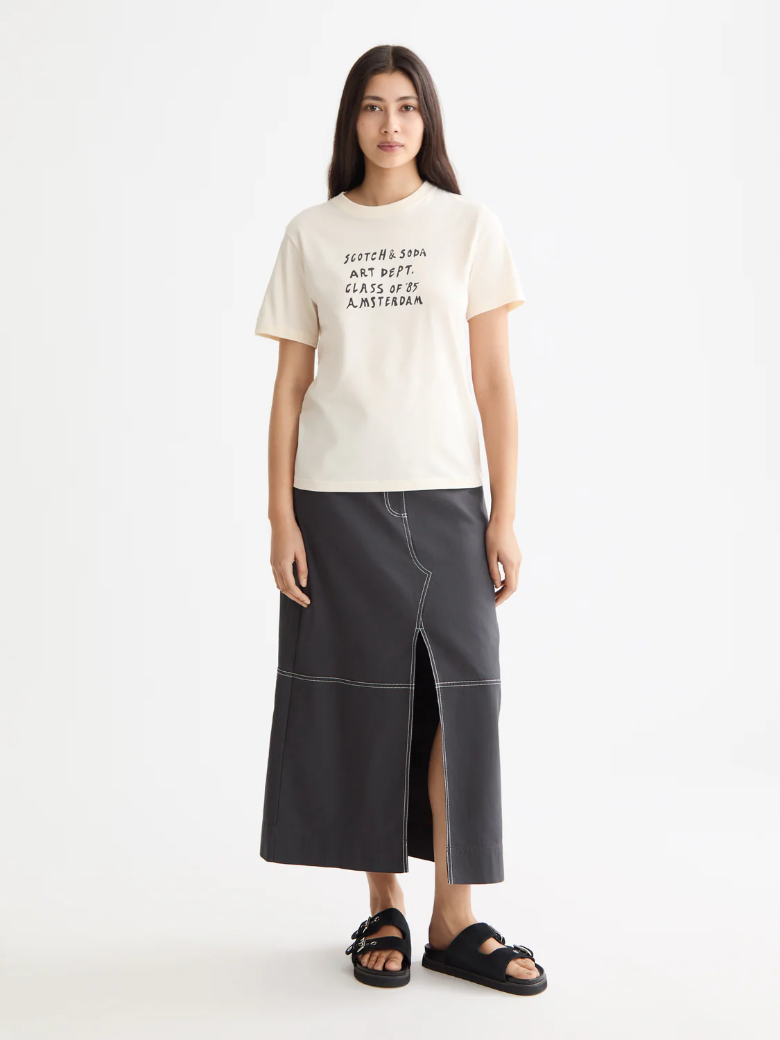 Regular Fit T-Shirt With Chest Artwork