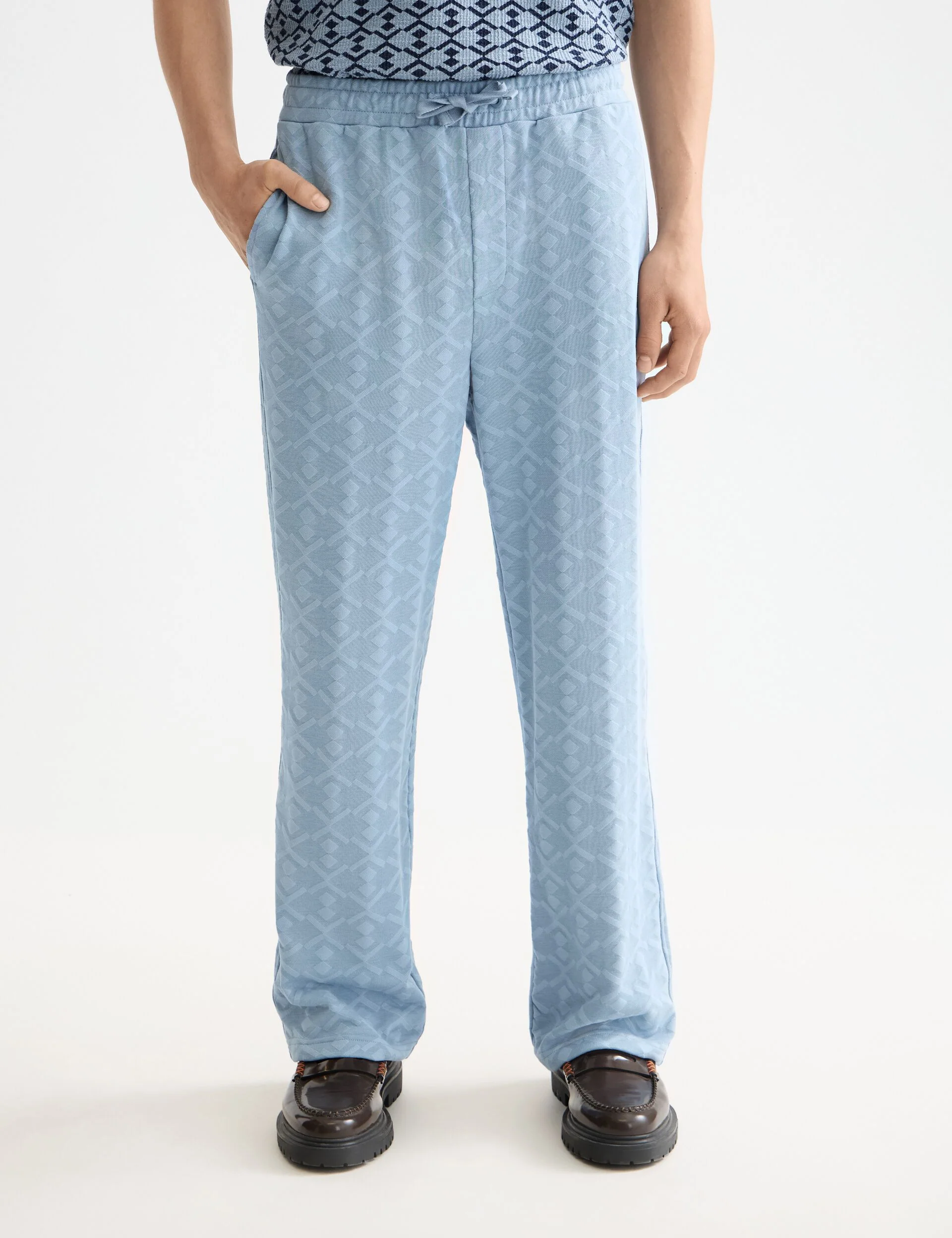 Jacquard Terry Sweatpants
