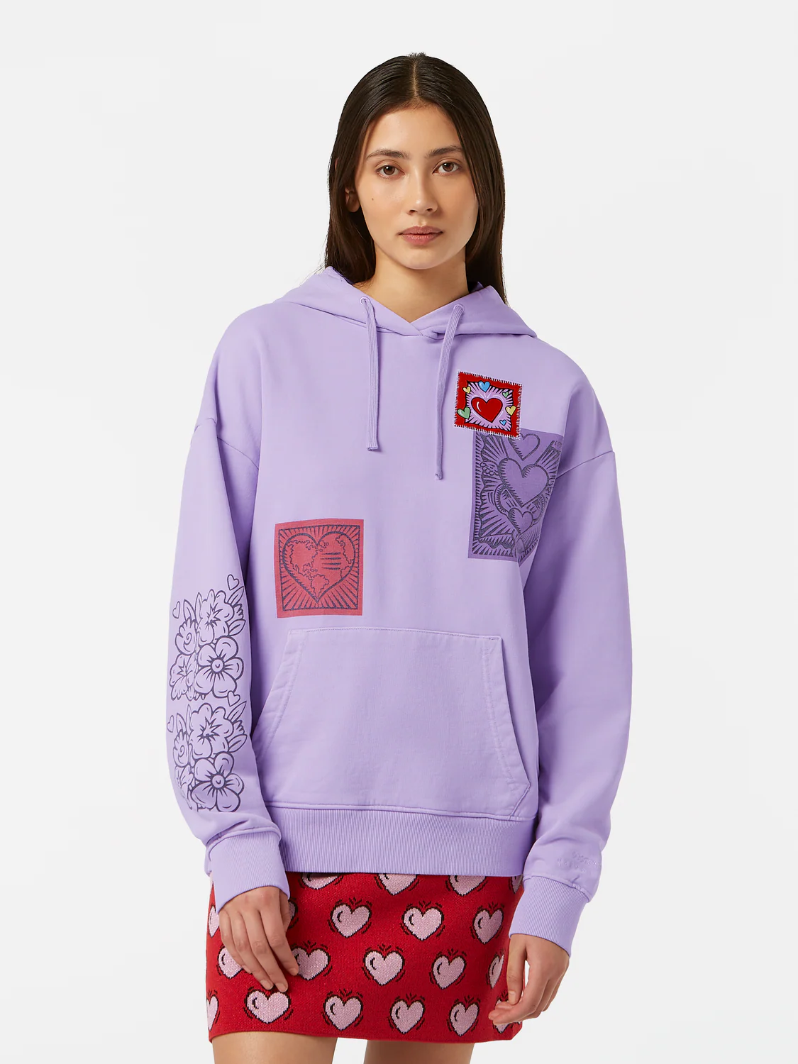Scotch & Soda x Burton Morris Heart Printed Hoodie