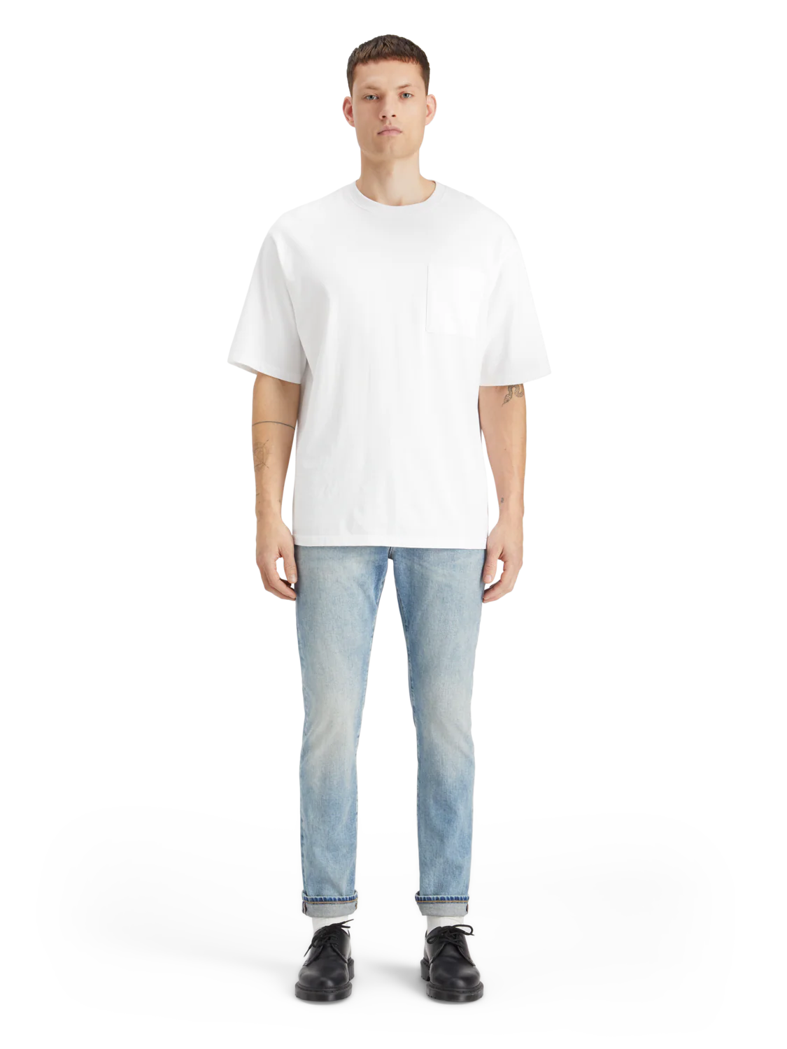 Essentials — Ralston Organic Cotton Jeans | Aqua Blue