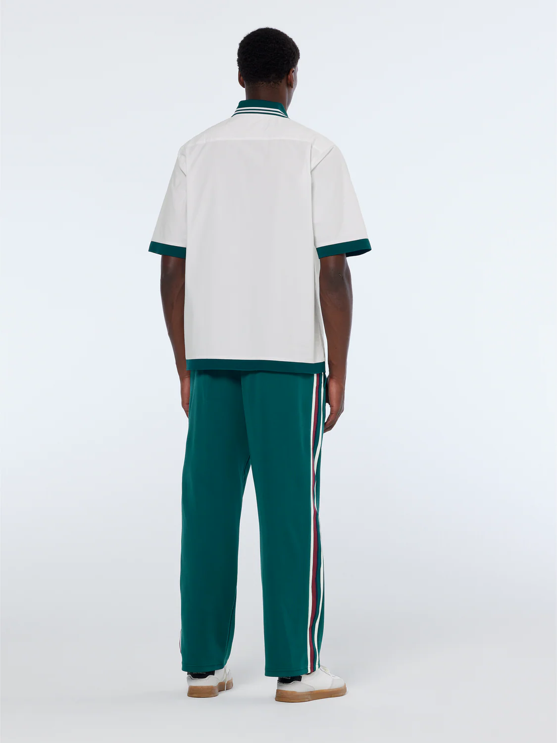 Relaxed Fit Poplin Contrast Polo