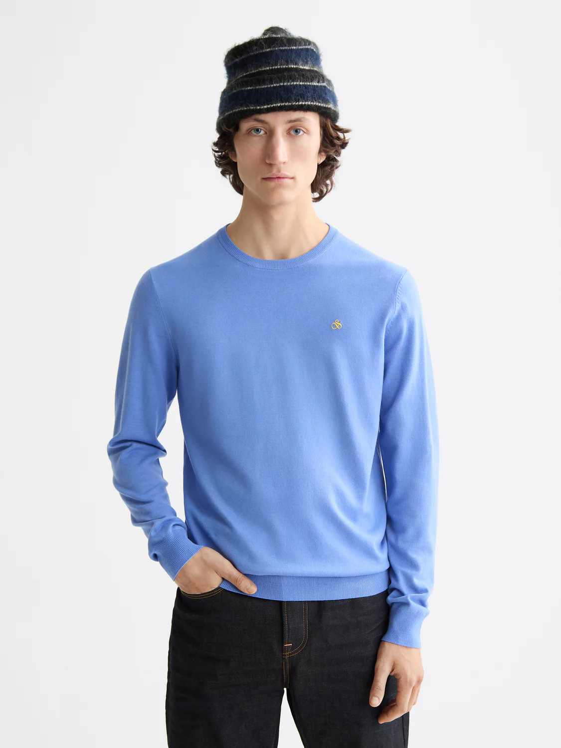 Seasonal Core - Regular-Fit Ecovero Blend Crewneck