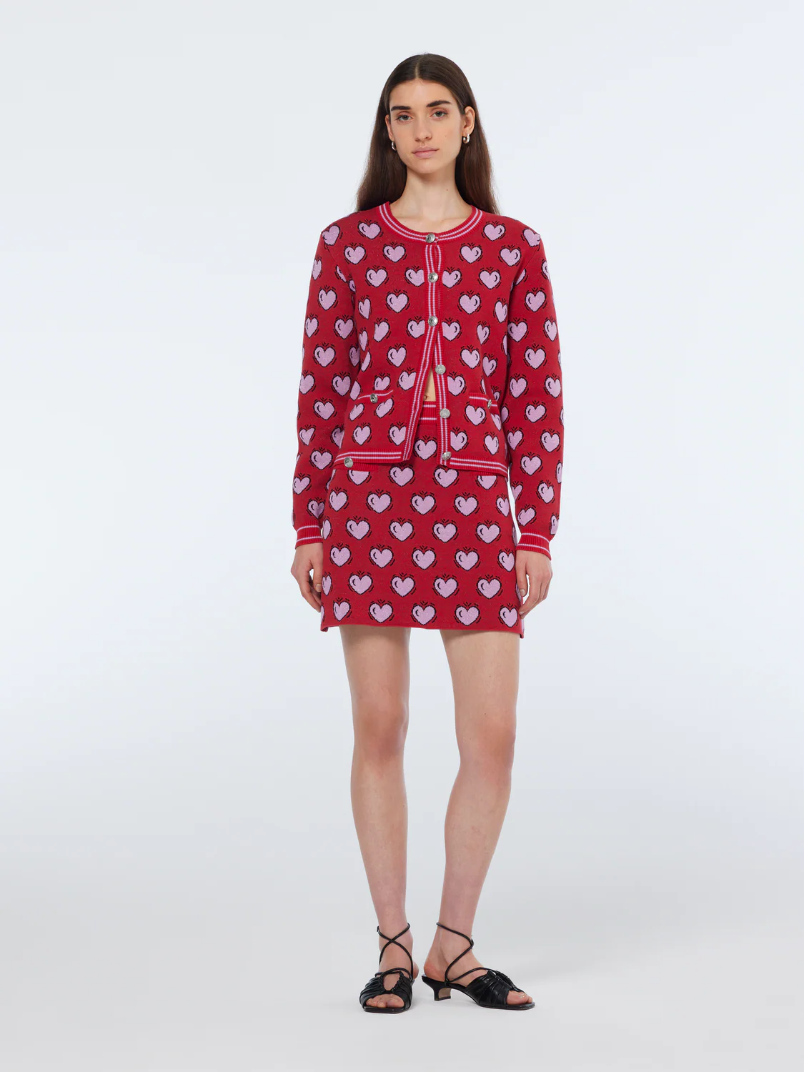 Scotch & Soda x Burton Morris Heart Printed Cardigan