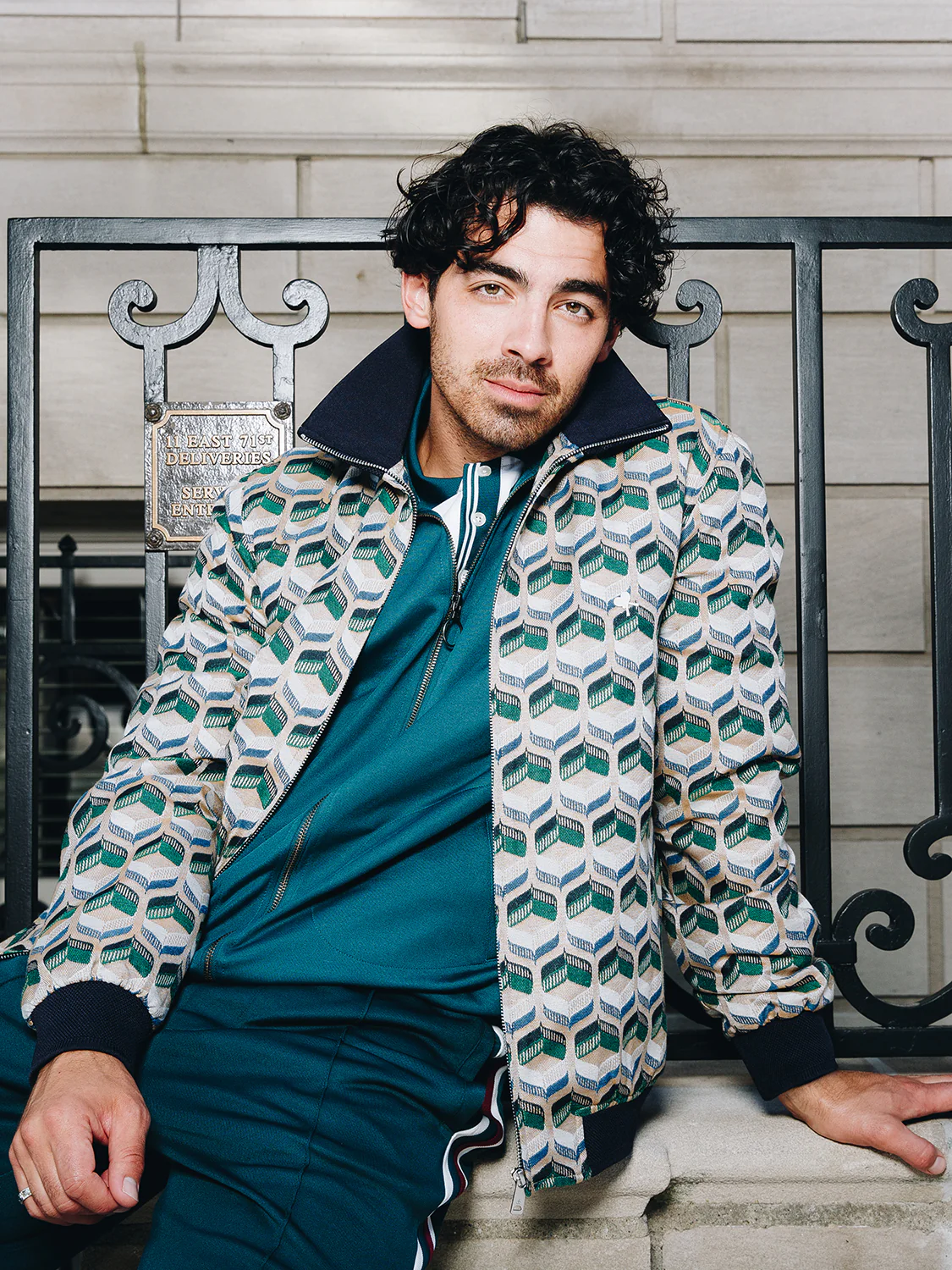 Jacquard Tracksuit Jacket