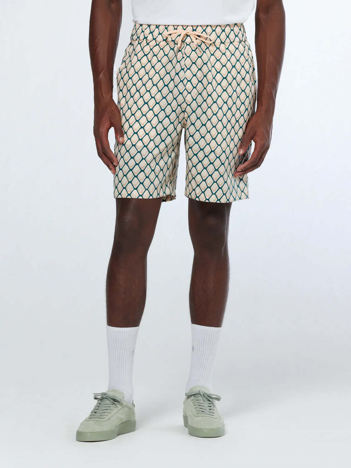 Fave Tennis Printed Relaxed Fit Bermuda Short