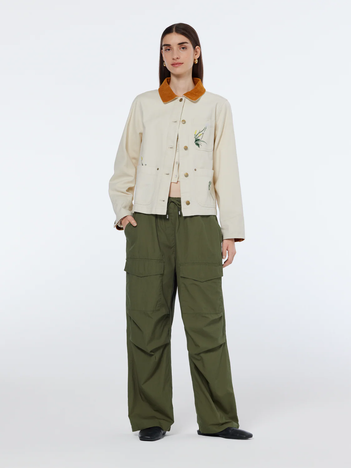 Embroidered Barn Jacket