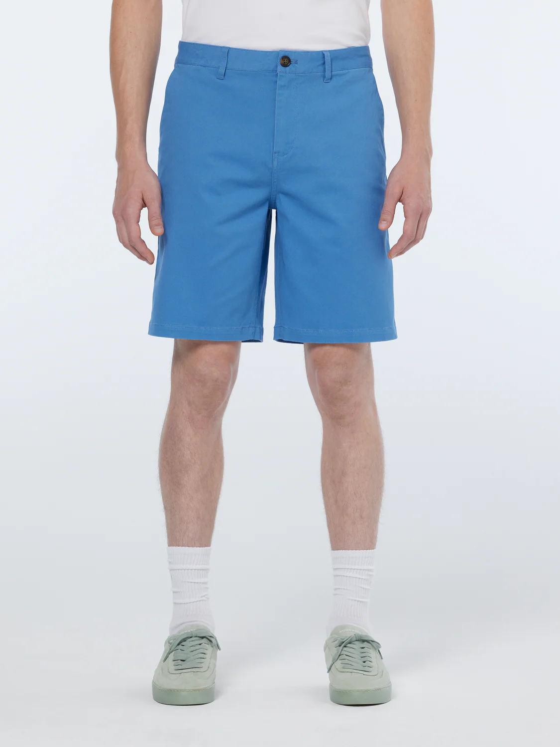 Stuart Washed Cotton Blend Regular Fit Short