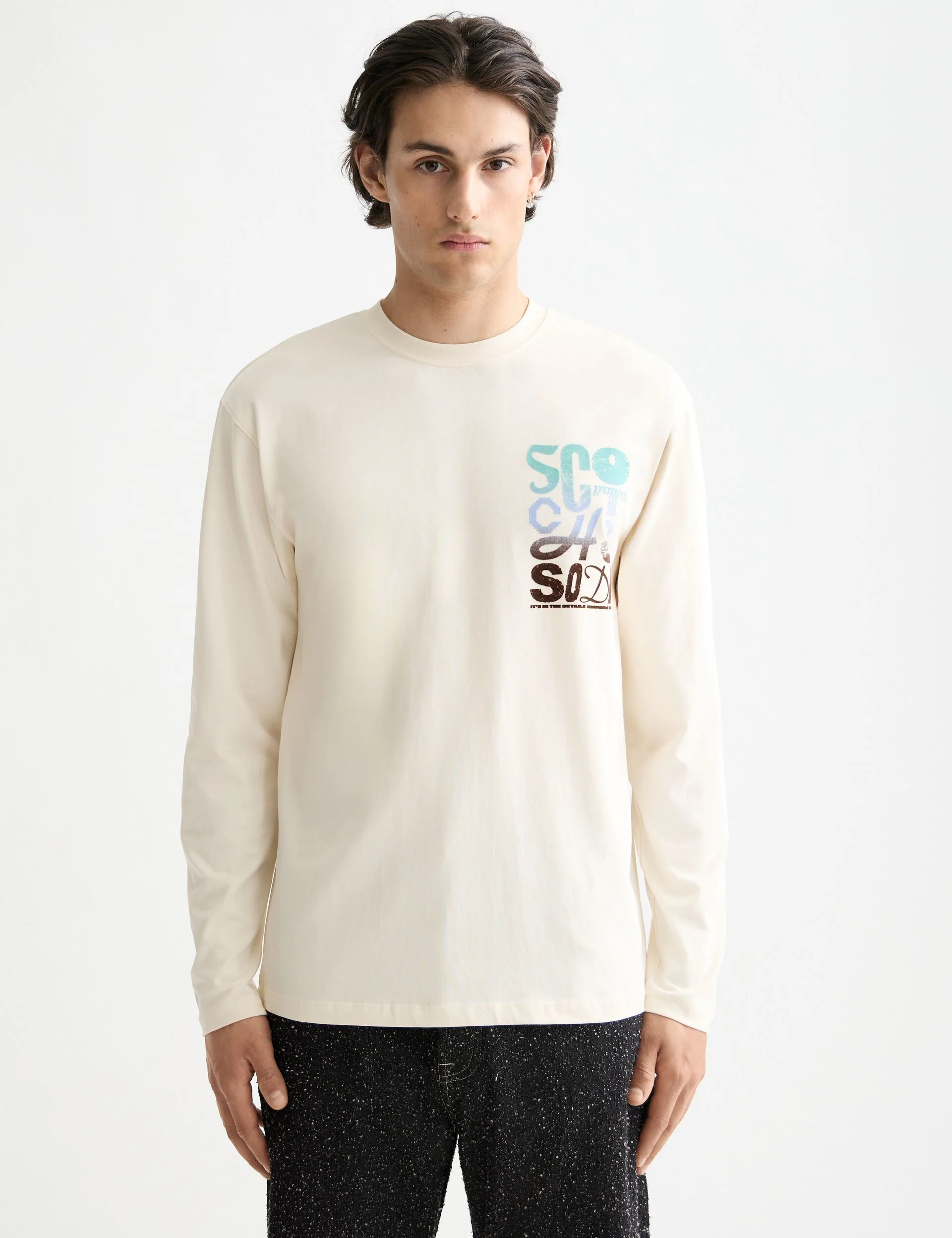 Relaxed Fit Artwork T-shirt LS