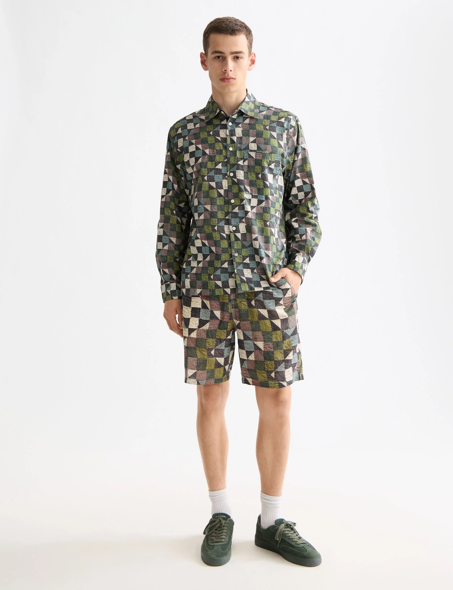 Printed relaxed-fit shirt