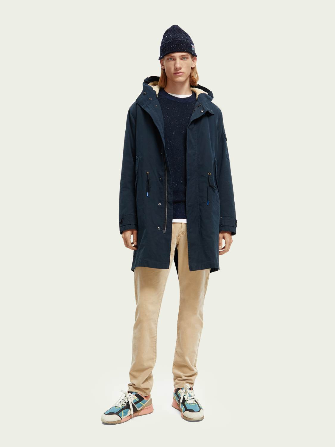 Long Teddy-Lined Parka