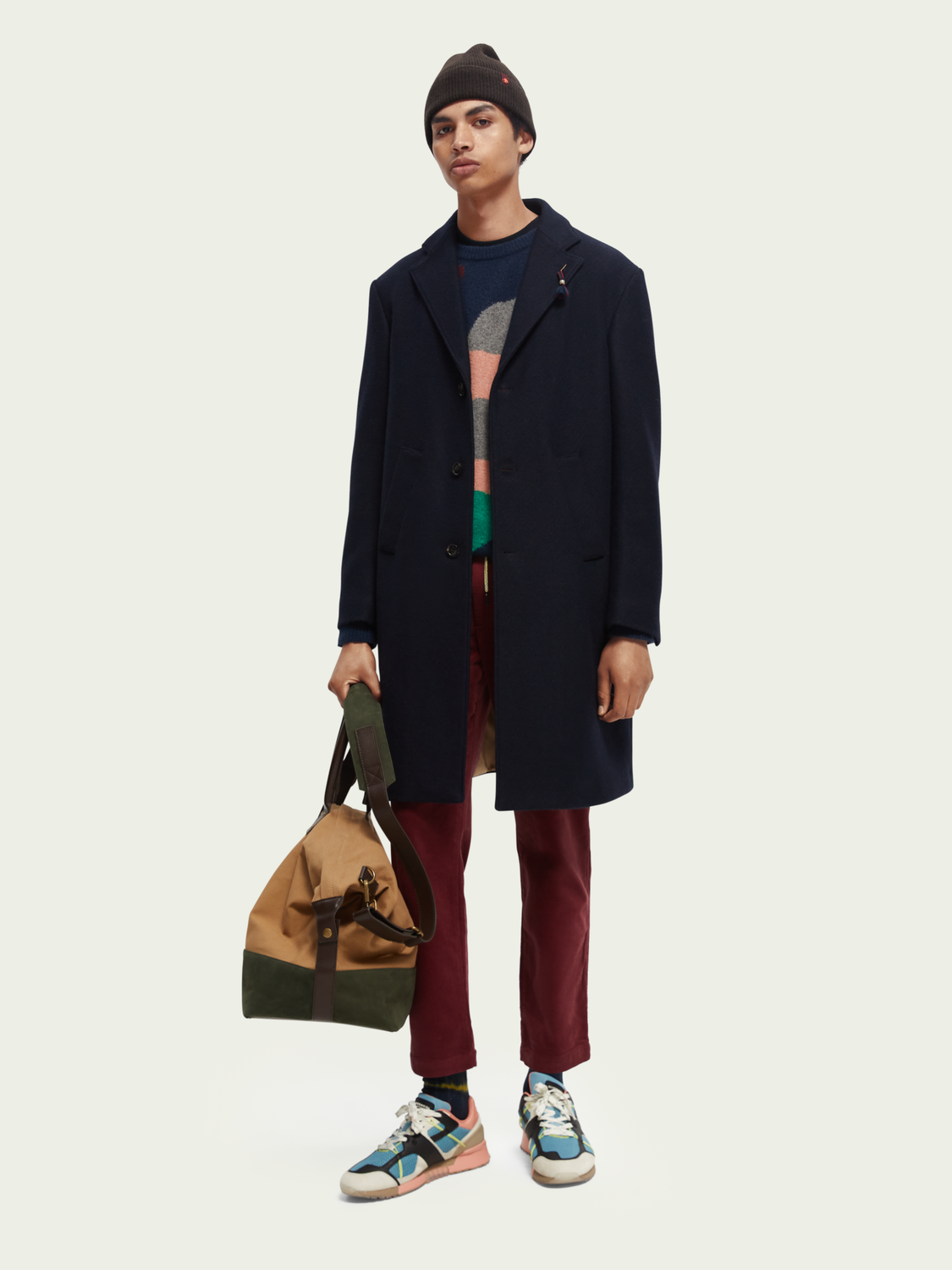 Long-Length Lightweight Overcoat