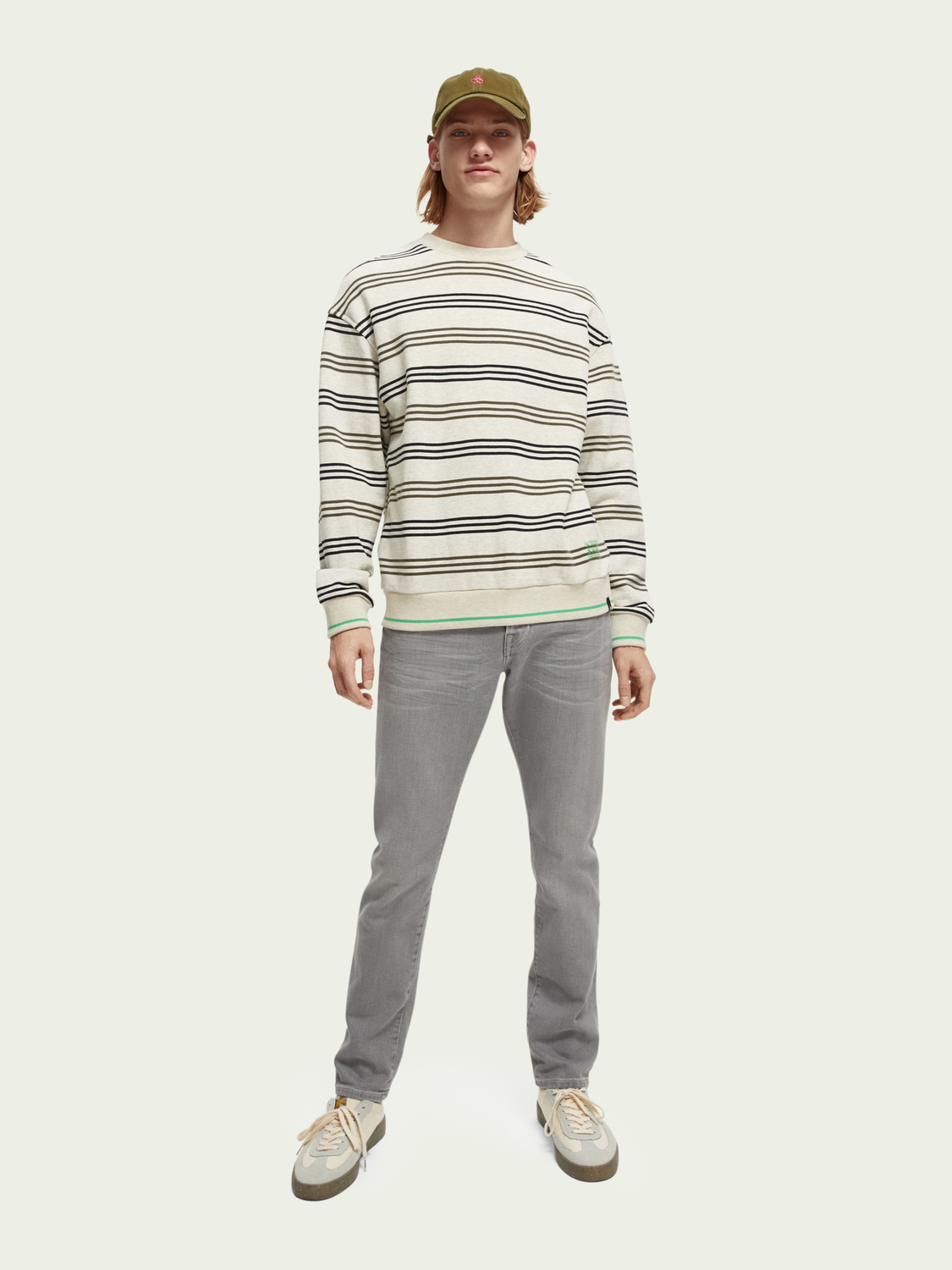 Ralston Regular Slim Fit Jeans - Grey Stone