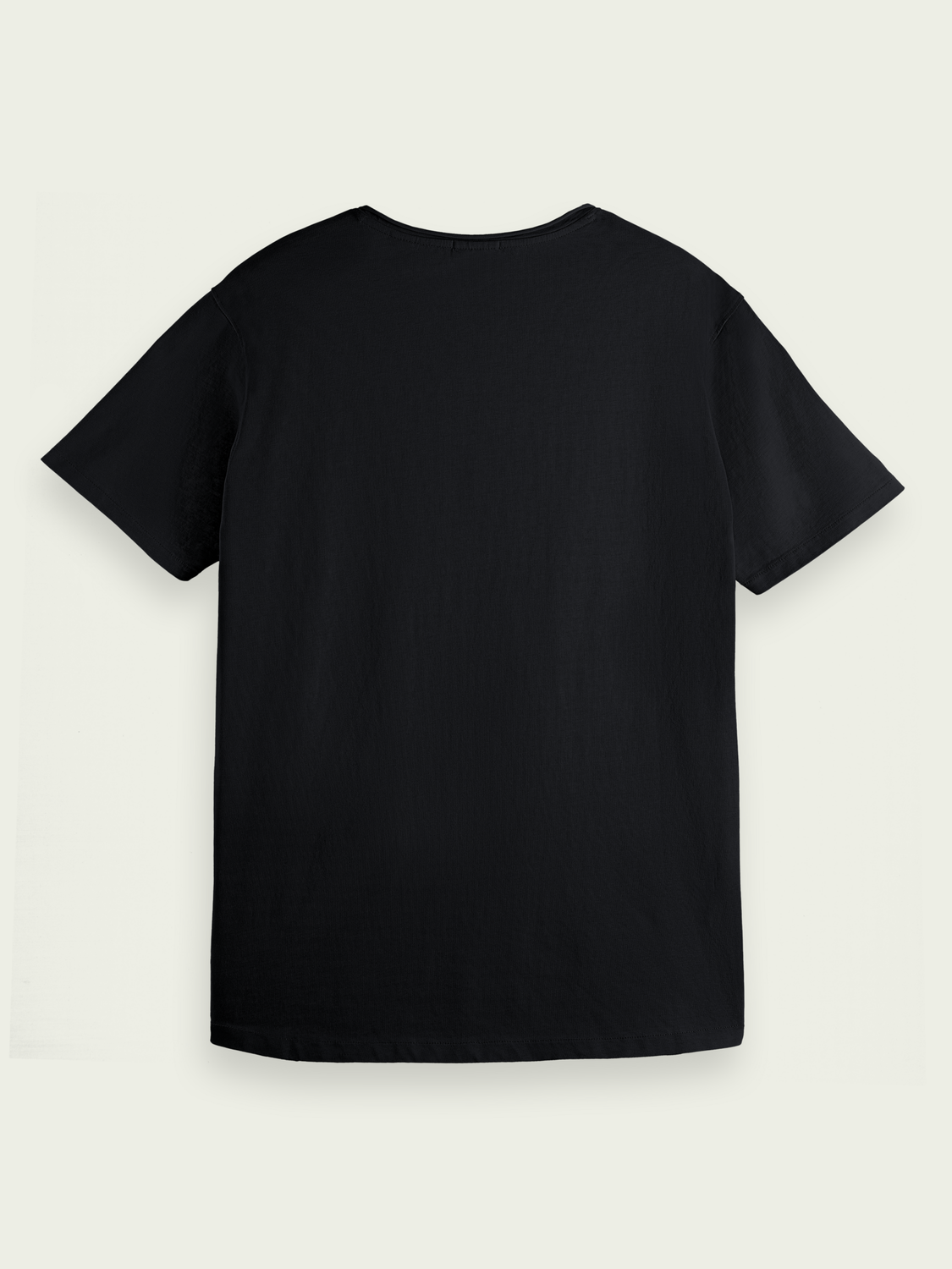 Relaxed Fit Raw-Edge Organic Cotton T-Shirt
