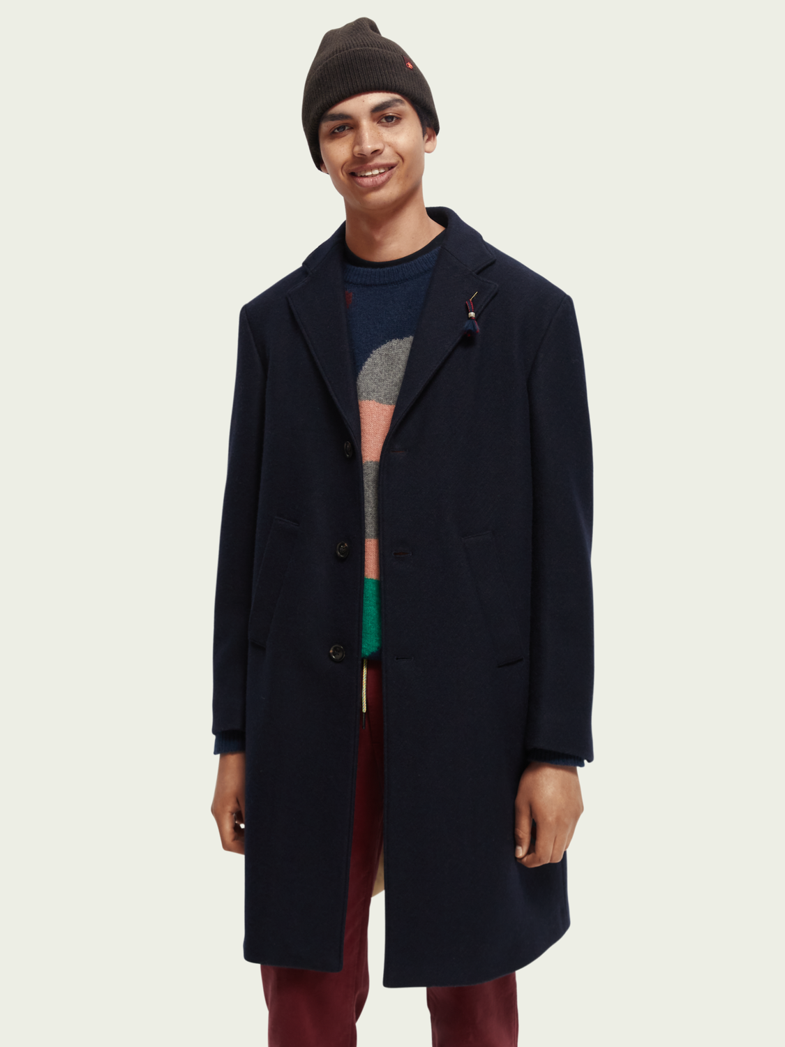 Long-Length Lightweight Overcoat