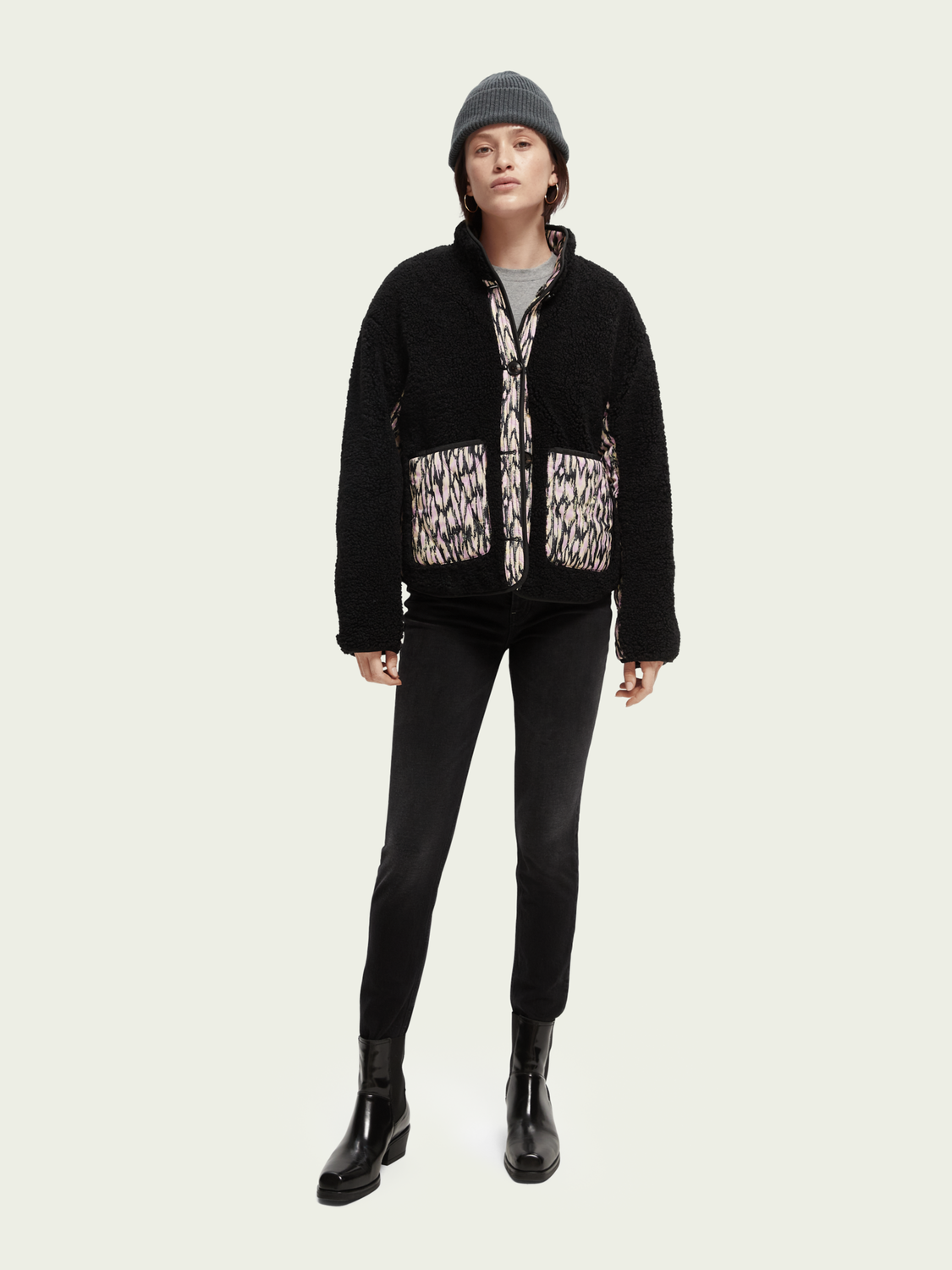 Reversible Teddy Jacket