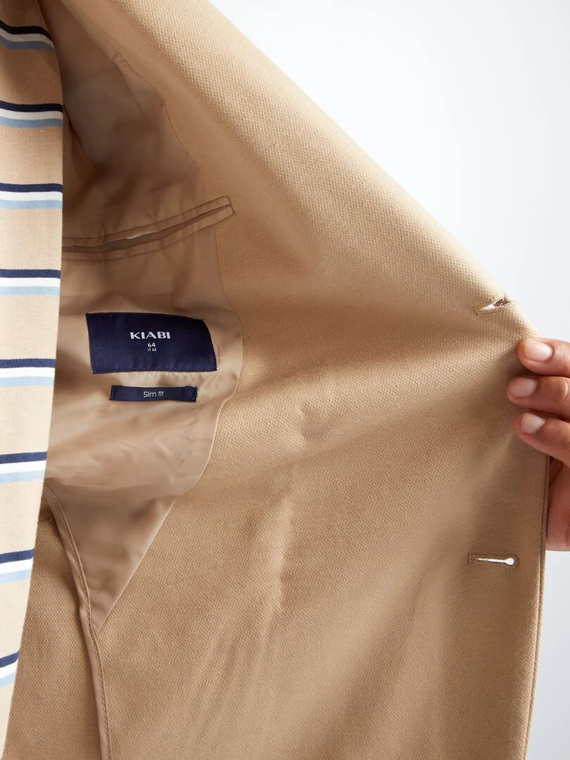 Veste blazer slim   Beige