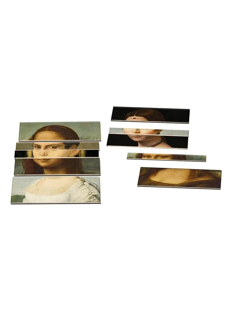 Méli mélo rigolo 5 portaits magnétiques Musée du Louvre N/A