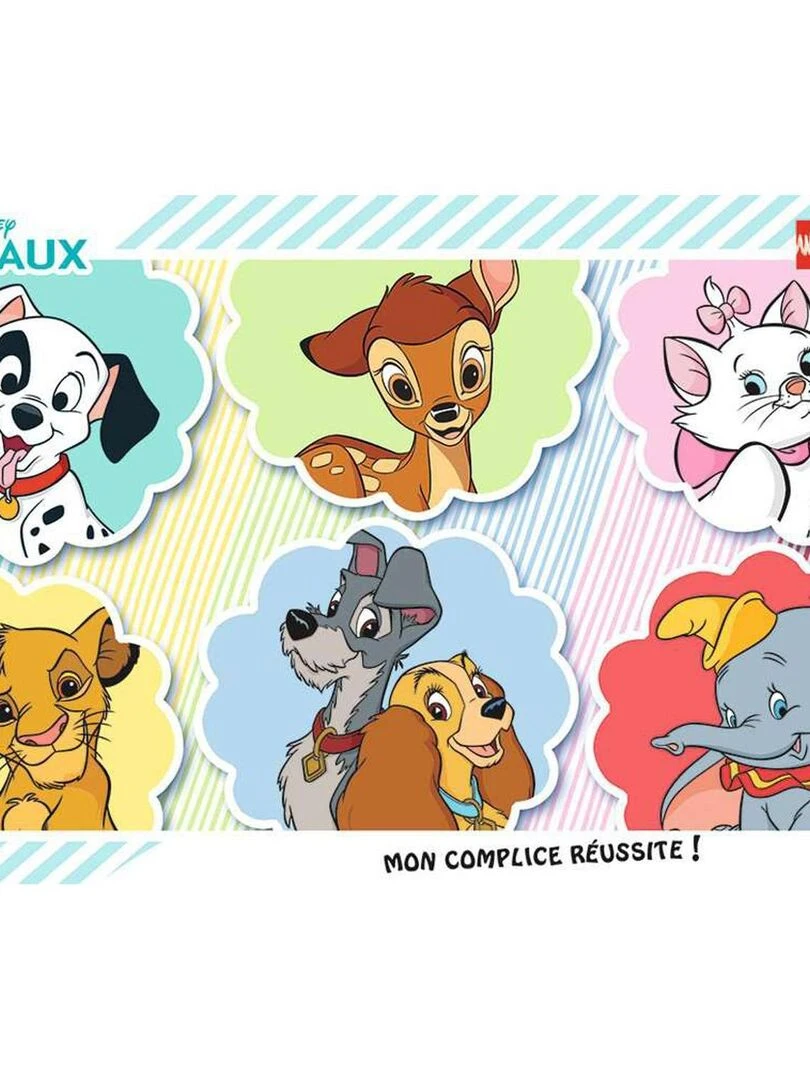 Puzzle cadre 15 pièces : Disney Animaux : Portraits des animaux N/A