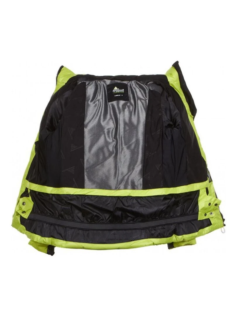 Doudoune de ski femme ACILORG   PEAK MOUNTAIN   Noir Vert