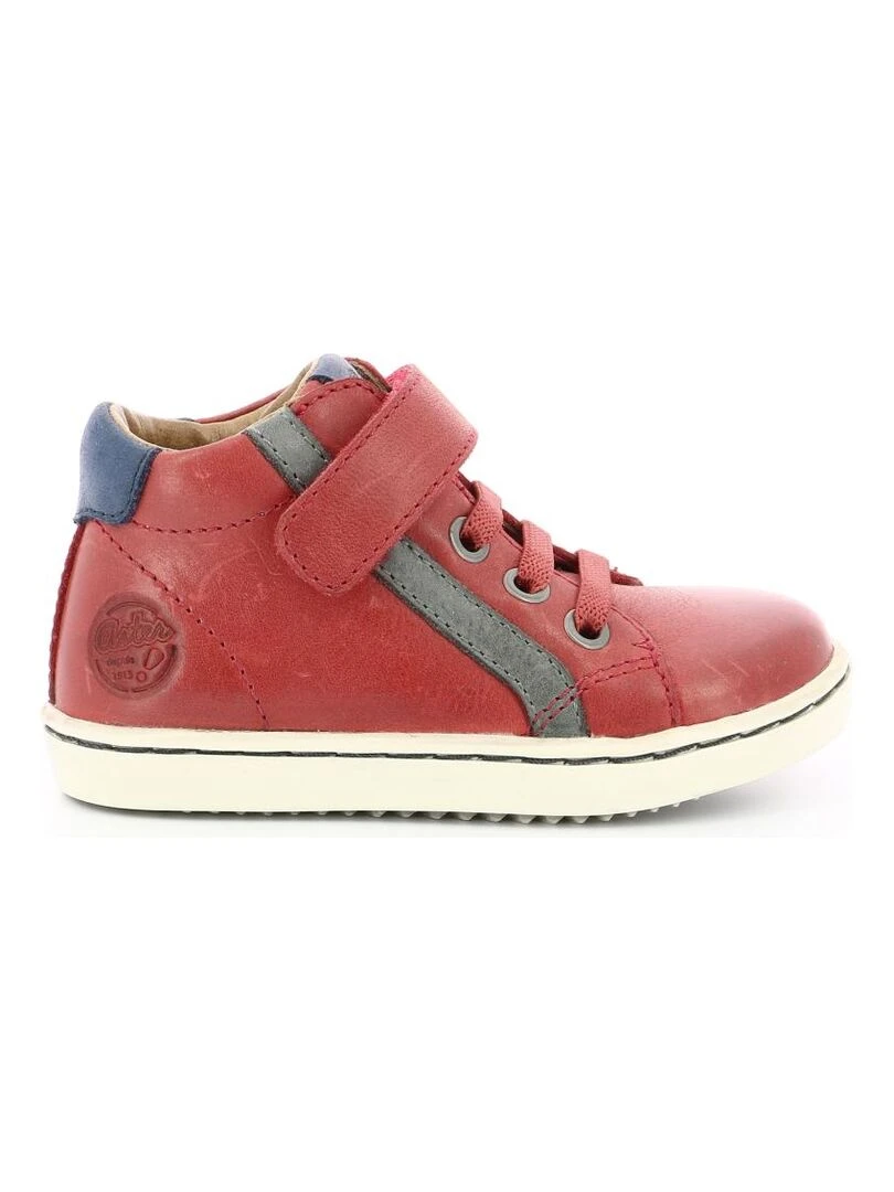 Sneakers hautes Cuir Wap   Rouge