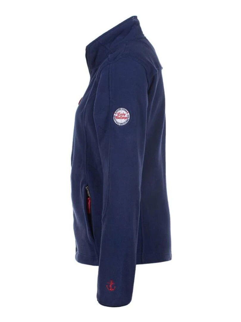 Blouson polaire femme ASPOY   Bleu marine