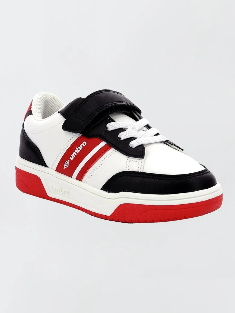 Baskets tricolore 'Umbro' Rouge