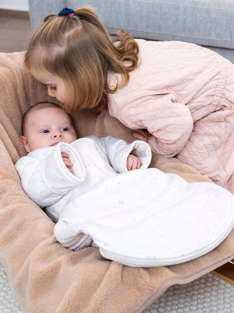 Bemini Gigoteuse 1 4 mois Pady jersey + jersey tog 3   Blanc cassé