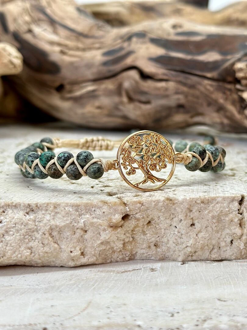 Bracelet harmonisation et créativité   Vert