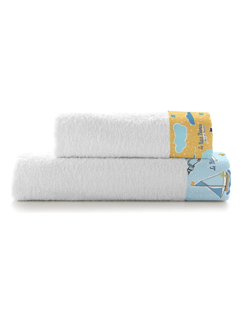 Lot de serviettes Navigateur "Happyfriday" Blanc