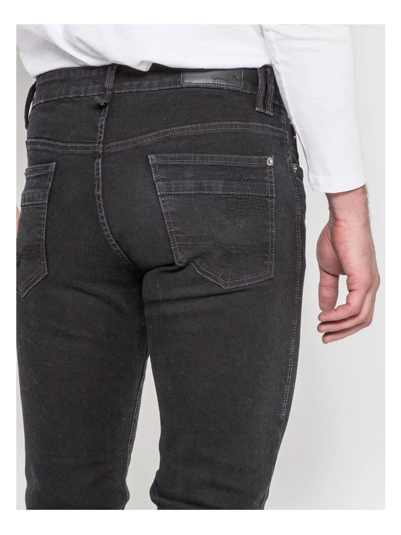 Jean coupe ajustée SYLIAN   Noir