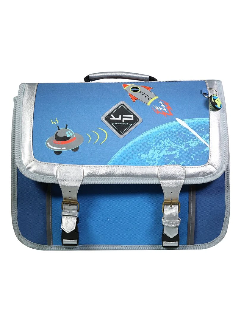 BODYPACK Cartable 38 cm recyclé objectif lune Bleu