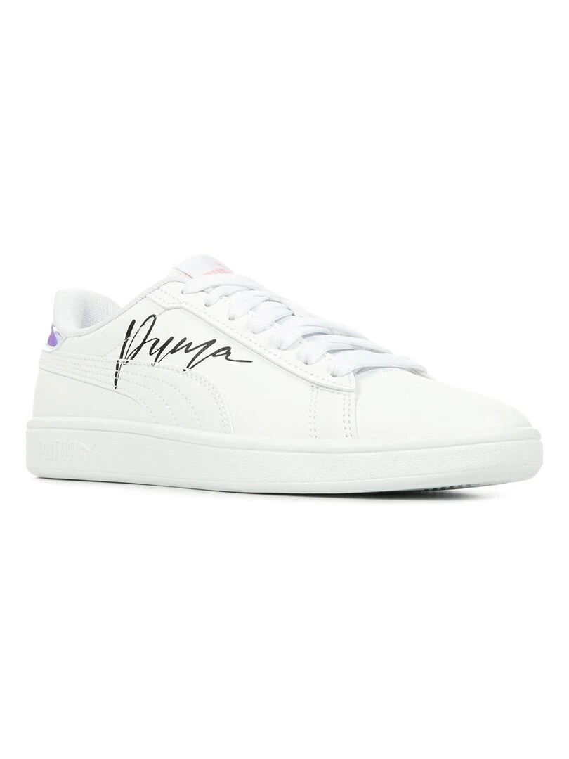 Baskets PUMA Jr Smash 3.0 L C Wings Blanc