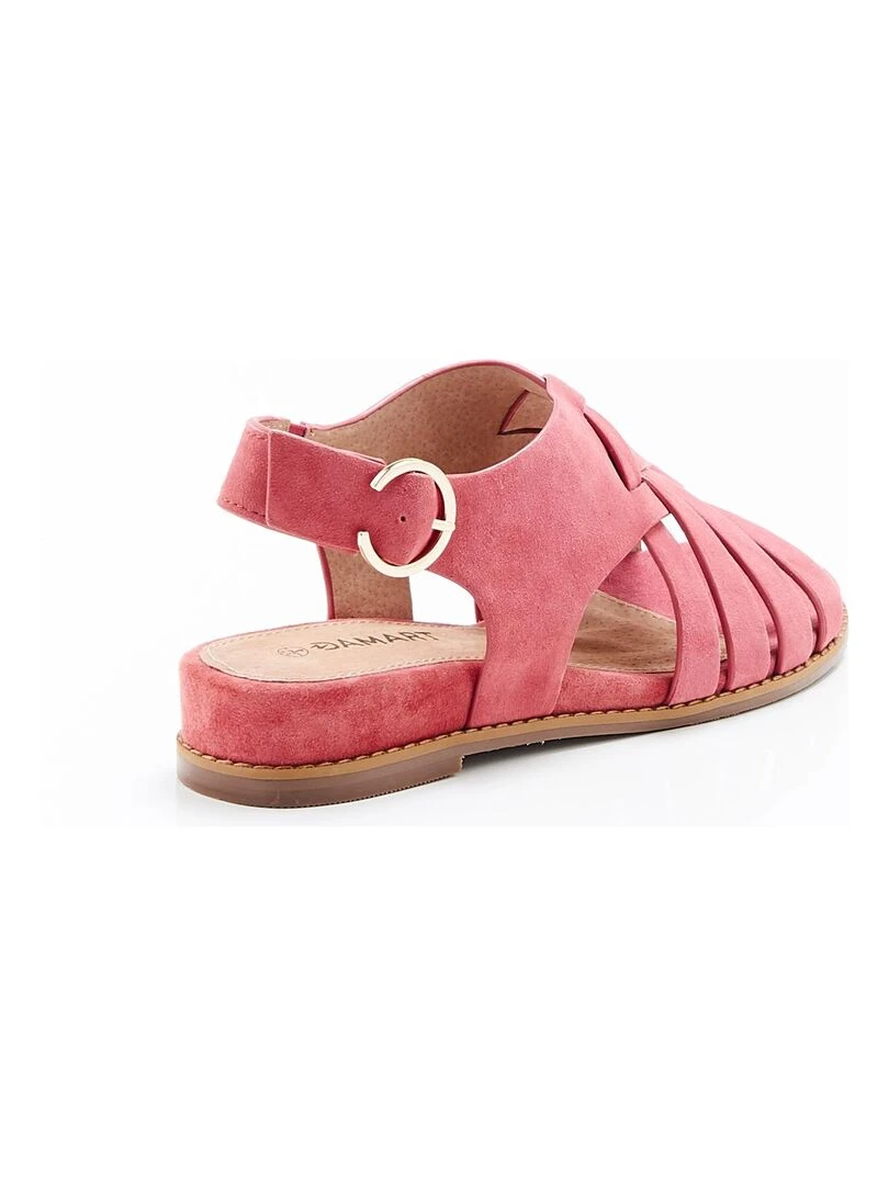 Sandales multibrides croisées   Damart   Rose