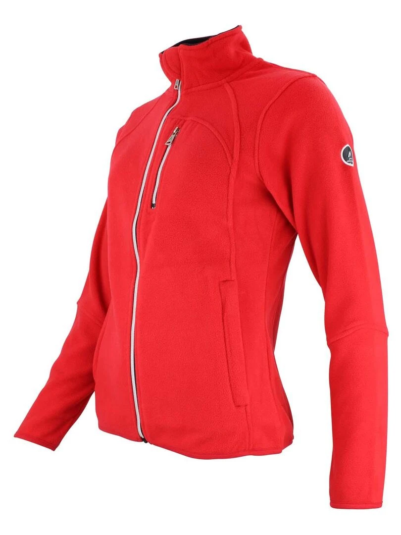 Blouson polaire femme ACALONO   Rouge