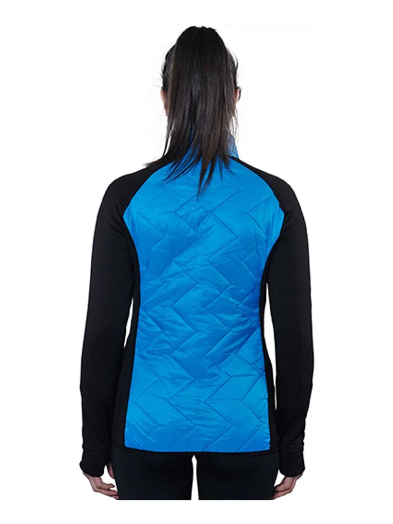 Blouson polarshell femme ACERBI Noir Bleu
